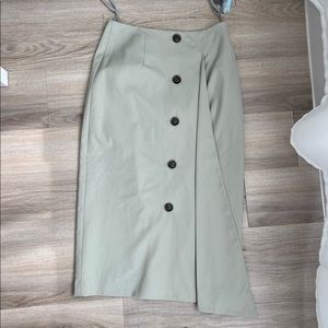 NWT Antonio Melani Pistachio MIDI Skirt